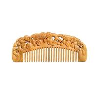 Peignes coiffants Peigne à dents fines en bois massif, peigne de Massage à domicile, peigne de douche, peigne à cheveux humide for le toilettage des cheveux, de la barbe et des moustaches Peigne à che