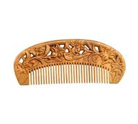 Peignes coiffants Peigne à dents larges for cheveux bouclés, peigne de Style chinois en bois massif for cheveux longs, peigne de Massage à domicile, salle de bains, peigne for cheveux mouillés Peigne