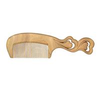 Peignes coiffants Peigne de coiffure en bois avec poignée for lisser les cheveux, peigne for femmes, cheveux longs for hommes, peigne à dents fines Peigne à cheveux bouclés