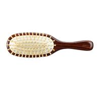 Peignes coiffants Peigne de Massage méridien en bois massif, peigne for cheveux bouclés et pelucheux, coussin d'air, peigne à lisser Peigne à cheveux bouclés