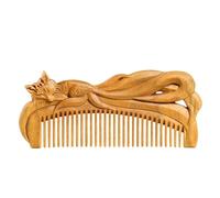 Peignes coiffants Peigne en bois à dents fines for Massage à domicile, peigne for cheveux bouclés for femmes, peigne for cheveux courts for hommes Peigne à cheveux bouclés