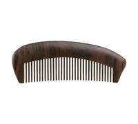Peignes coiffants Peigne en bois massif à dents fines, peigne de Massage for cheveux courts, peut peigner les cheveux secs ou mouillés Peigne à cheveux bouclés