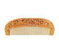 Peignes coiffants Peigne sculpté chinois peigne à barbe for hommes peigne de douche domestique adapté aux cheveux fins, cheveux épais, cheveux bouclés, cheveux raides Peigne à cheveux bouclés