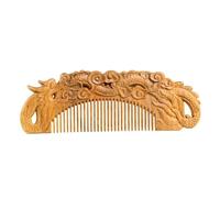 Peignes coiffants Peigne sculpté Dragon en bois massif, peigne à cheveux courts, peigne à cheveux longs, adapté à la barbe, aux cheveux et au Design coiffant Peigne à cheveux bouclés