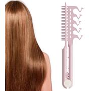 Peignes Coiffants pour Cheveux | Peigne À Cheveux Stylisant En Forme De V Pour Lissage,Outil De Coiffure Pour Volume Pour Toilette Quotidienne Voyage Salon Maison Famille Filles Femmes Fille
