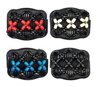 Peignes de Cheveux Perles Élastiques Magiques Peignes de Cheveux Extensible Double Clips Pinces à Cheveux Accessoires de Cheveux pour Femmes Accessoires de Cheveux de Filles 4 Pcs