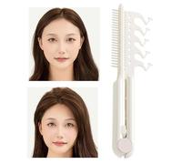 Peignes de coiffure pour augmenter le volume des racines des cheveux bouclés | Outil portable pour soulever la de la coiffure pour mariages, voyages, sorties, théâtre, salon de coiffure et