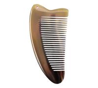 Peignes de corne pour femmes, peigne à cor buffle | Brosse de cheveux à dents larges Peigne de corne antistatique naturelle | Brosse os de massage des à la main pour le cuir chevelu et les cheveux sec