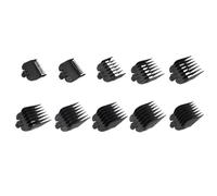 Peignes De Coupe De Cheveux Universels, 10 Pièces, For Tondeuse À Cheveux Professionnelle, Accessoires De Barbier, Peignes De Limite De Tondeuse 1.5-25mm(10pcs)
