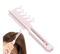 Peignes de levage de racines, peigne de coiffure pour cheveux bouclés, outil portable de définition des racines, design léger, matériau facile à nettoyer, accessoires pour cheveux pour la maison, le