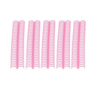 Peignes de Liaison en Plastique, Bobines de Liaison en Spirale 30 Trous, Diamètre Intérieur de 22 Mm 10 Pcs de Liaison des Feuilles Lâches pour la Maison et l'école (Black) (White) (Transparent)