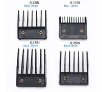 Peignes de rasage universels pour tondeuse à cheveux, Guide de fixation des tailles, remplacement pour barbier 3/6/9/12mm, 4 pièces