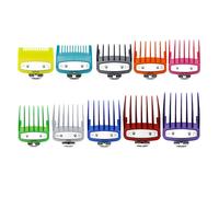 Peignes de remplacement colorés pour tondeuse à cheveux Wahl, 1 ensemble/10 pièces, convient à la plupart des tailles