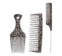 Peignes démêlants à dents larges et pointues pour salon de coiffure, outil de coiffure, parfait pour les voyages