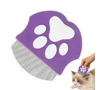 Peignes d'intérieur pour chats - Outil multifonction sûr pour enlever les nœuds - Brosse pour poils félins | Pour brossage quotidien, poils longs et courts, chiots, bain, vétérinaire, spa