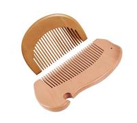 Peignes En Bois 2 Pièces, Peignes De Massage, Mini Peignes, Peignes Ménagers, Outils De Coiffure, Peignes Cadeaux