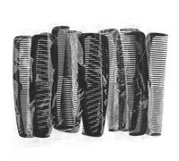 Peignes en vrac, peignes emballés individuellement, peignes noirs à dents fines et larges, simples et élégants, adaptés pour les hôtels, les refuges, les sans-abri, les maisons de retraite, les