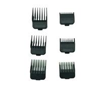 Peignes For Tondeuse À Cheveux, Compatibles Avec MRD, 1,5/3/4,5/6/10/13 Mm, Peigne Guide De Coupe Professionnel, Compatible Avec Wahl, Avec Aimant En Métal(Black 5pcs)