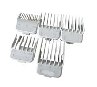 Peignes For Tondeuse À Cheveux, Compatibles Avec MRD, 1,5/3/4,5/6/10/13 Mm, Peigne Guide De Coupe Professionnel, Compatible Avec Wahl, Avec Aimant En Métal(White 5pcs)