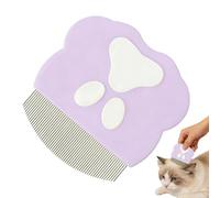 Peignes pour chat d'intérieur | Brosse de toilettage multifonctionnelle en acier inoxydable,Peigne à poils pour chat | pour poils longs et courts, chiots, chatons, bain, vétérinaire, spa, brossage quo
