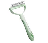 Peignes pour chiens pour le toilettage des tapis - Peigne pour chat, brosse à poils de chien, peigne démêlant pour animaux de compagnie | Avec un design double face - Râteaux de coiffure pour