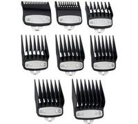 Peignes pour sabot - PHONILLICO - Compatible Tondeuse Wahl - 8 Longueurs de Coupe - Noir - Mixte