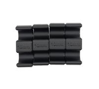 Peignes pour tubes de refroidisseurs de liquide pour CPU Jeu de 4 pièces Peigne pour tubes de radiateur pour diamètre de tube jusqu'à 11 mm (0.43in) pour CORSAIR AIO (10mm)