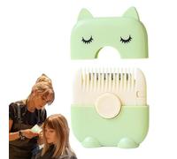 Peignes Rasoir pour Coupe de Cheveux Femmes | Peigne Taille Cheveux Portable Et Précis - Accessoire Double Fonction Pour Épointage Et Frange À Domicile Voyage