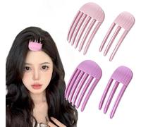 Peignes volumateurs pour racines de cheveux, duo de pinces à cheveux Fluffy Lift Root, peigne de coiffage pour Fluffy, outil pour cheveux volumineux, pinces à racines pour le volume des cheveux