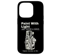 Peignez avec de l'art léger avec Une âme Capturez des Moments sur Film Coque pour iPhone 14 Pro
