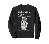 Peignez avec de l'art léger avec Une âme Capturez des Moments sur Film Sweatshirt
