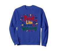 Peignez comme si Personne ne Regarde Une Inspiration Sweatshirt, Unisexe pour Adultes, Bleu Royal, L