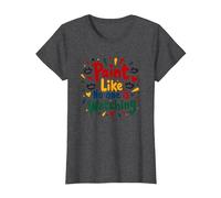 Peignez comme si Personne ne Regarde Une Inspiration T-Shirt, Femme, Chiné Foncé, 3XL