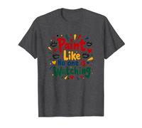 Peignez comme si Personne ne Regarde Une Inspiration T-Shirt, Homme, Chiné Foncé, XL