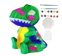 Peignez votre propre kit de lampe,Peignez votre propre kit de lampe pour - Ensemble de peinture éducatif pour ,Kit d'artisanat à lumière chaude chat dinosaure, fournitures d'art de dessin pour âgés de