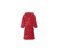 peignoir à pois junior rouge