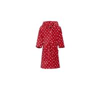 peignoir à pois junior rouge