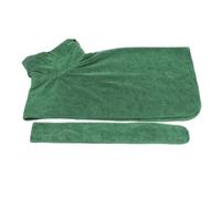 Peignoir Absorbant Pour Animal De Compagnie,Manteau À Séchage Super Rapide,Serviette Douce Et Réglable,Sacs De Bain À L'humidité,Peignoir Pour Chien Et Chat,Grand,Moyen Et Petit - Type Tie Green-S