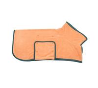 Peignoir Absorbant Pour Animal De Compagnie,Manteau À Séchage Super Rapide,Serviette Douce Et Réglable,Sacs De Bain À L'humidité,Peignoir Pour Chien Et Chat,Grand,Moyen - Type Press Buckle Orange-S