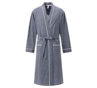 Peignoir avec Ceinture for Homme, vêtements de Nuit en Coton tricoté, Grande Taille 4XL, Automne et Hiver (Color : 4, Size : XL)