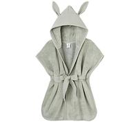 Peignoir bambou et gaze de coton 0-2 ans (Vert de gris)