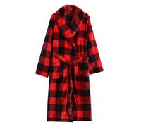 Peignoir Chambre Homme Peignoirs Hommes Satin Robe avec ceinture Deux poches Robes Haute Absorción Léger Confort rechange Pyjama Vêtements légère Waffle Coton Organique pour hôtel,maison,excursion