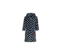 peignoir coeurs junior bleu/blanc