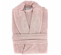 Peignoir col châle NAIA éponge coton taille M rose
