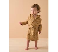 Peignoir de bain bébé personnalisable ETHNIC ocre 12M(74CM)