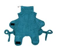 Peignoir de bain doux en microfibre à séchage rapide pour chien et chat