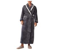 Peignoir De Bain Homme Eponge Personnalisé Satin Microfibre Sortie Robe Chambre Grande Taille Nid D'abeille Coton Chaude Manches Longues Dabeille