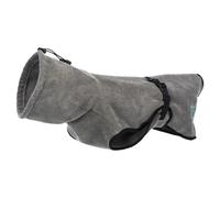Peignoir de bain pour chien en tissu éponge Trixie Gris L