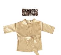 Peignoir de bain pour nouveau-né - En polyester doux - Taille réglable - 0 à 6 mois - Accessoire essentiel pour la photographie