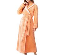 Peignoir de Bain, Robe de Chambre pour Femme, Peignoir de Bain Confortable, Super Doux, en Fourrure et Peluche pour l'hiver